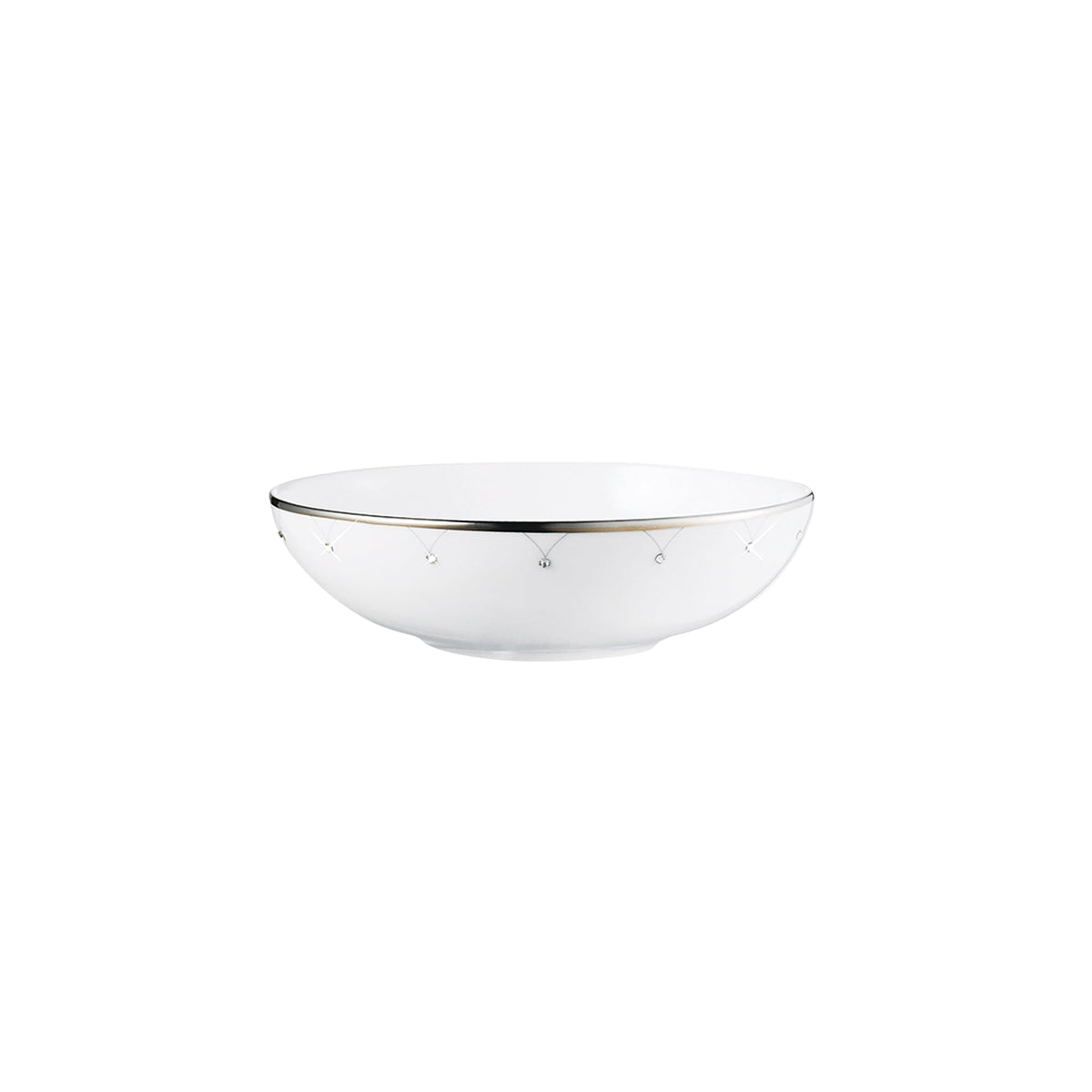 Prouna Princess Platinum Fruit / Dessert Bowl White Background Photo