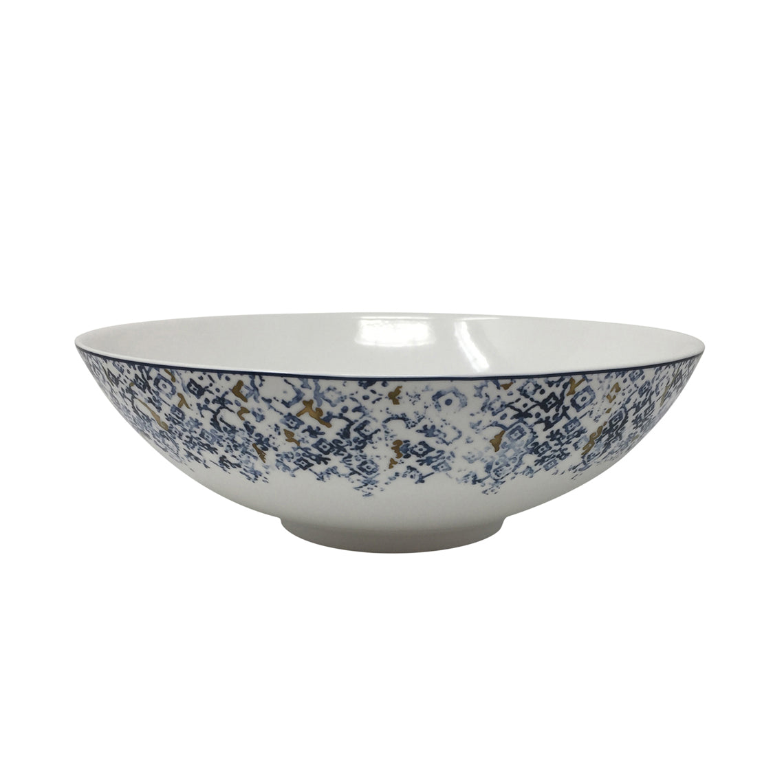 Cuenca Serving Bowl White Background Photo