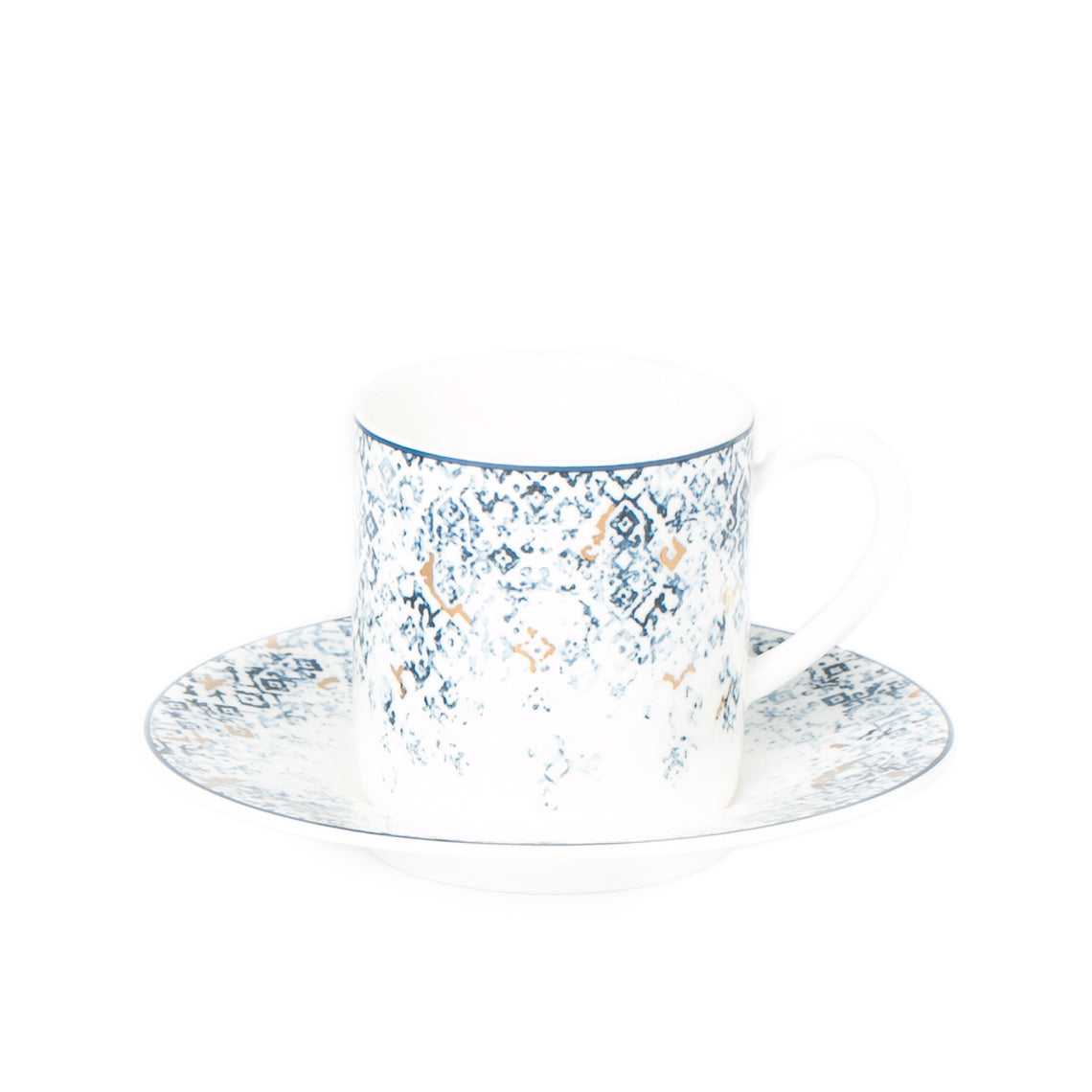 Cuenca Espresso Cup &amp; Saucer White Background Photo