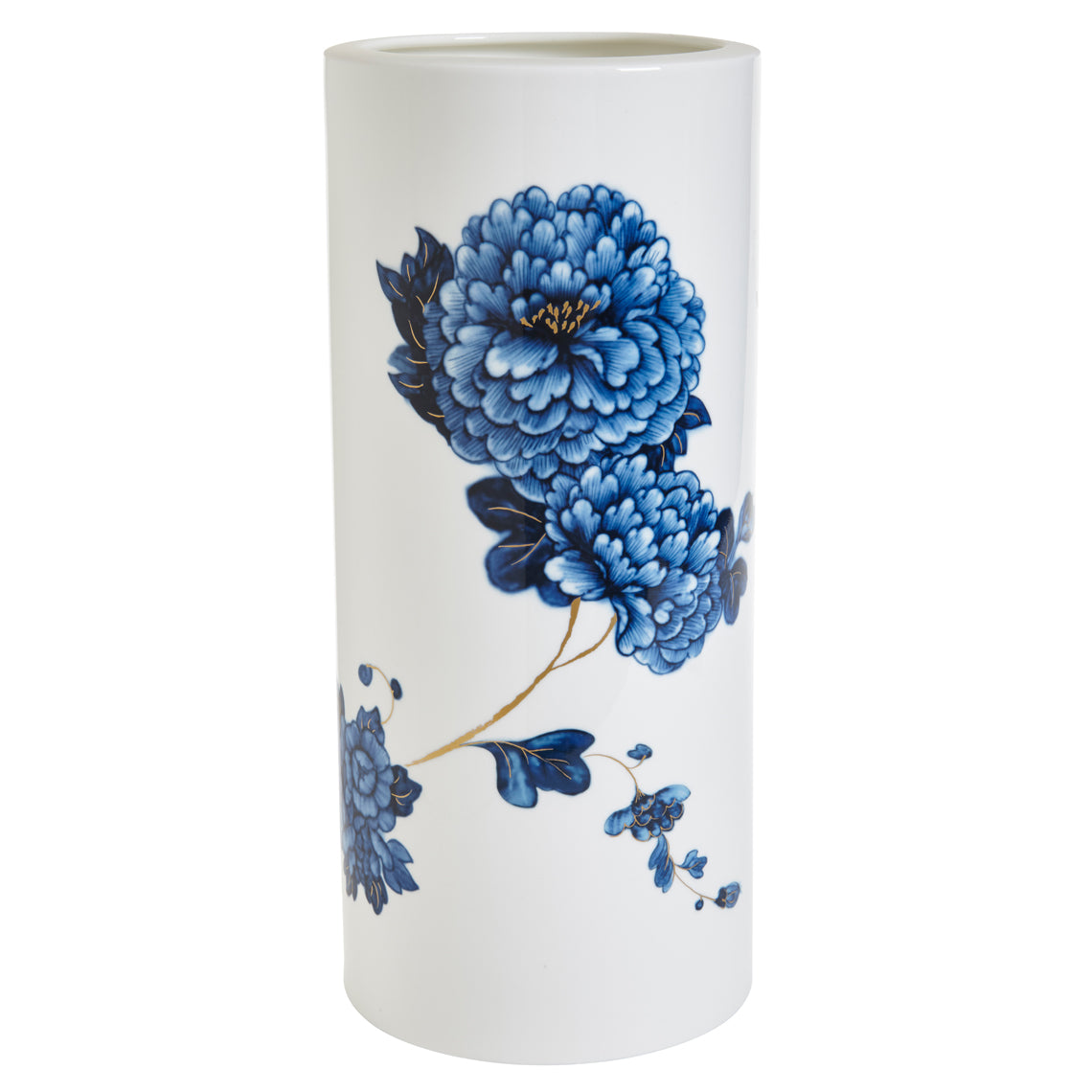 Emperor Flower Tall Vase White Background Photo