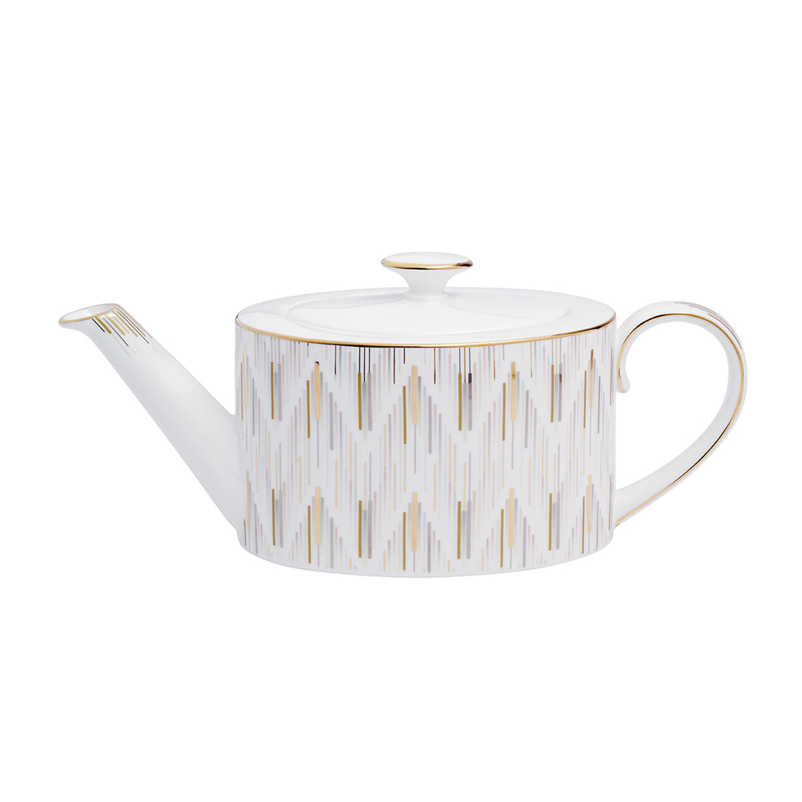 Luminous Teapot (L) Bowl White Background Photo