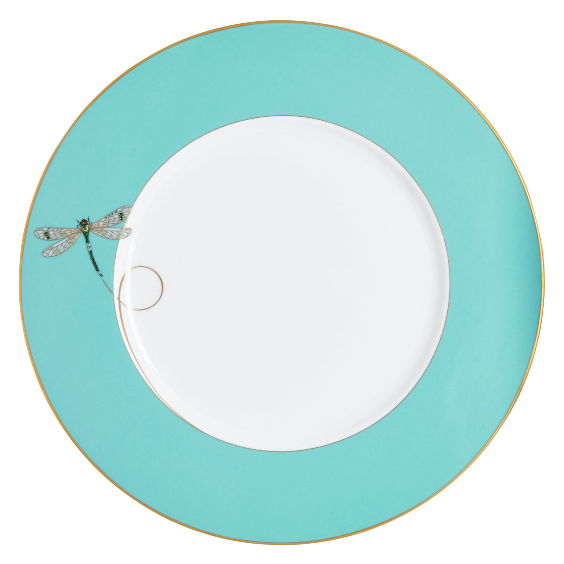 Prouna My Dragonfly Charger Plate White Background Photo