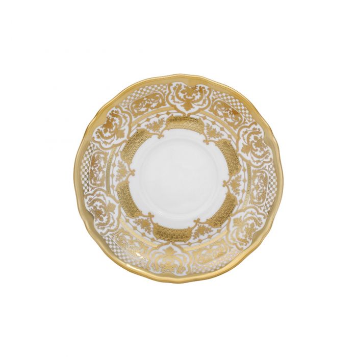 Prouna Carlsbad Queen White Bread & Butter Plate White Background Photo